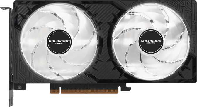 Kuroutoshikou Galakuro Gaming GeForce RTX 5050 Dual Fan OC